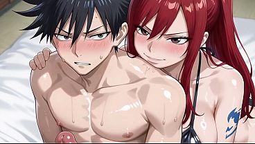Megumi (JJK) x Erza (FT) AI