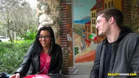 Ava's Pierced & Tattooed Body Takes Hardcore Doggy Style Pussy Pounding Close-Up