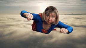 Supergirl arrives at headquarters Vacuum bed first test