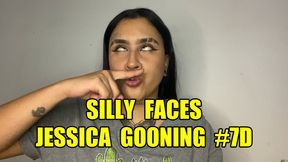 Silly Faces Jessica Gooning #7D: Silly Face Goon Loop (Animated, Music, Text)