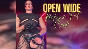 Open Wide For Rocky's Fat Cock