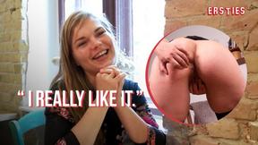 ”Ersties - Stunning Viktoria Fingers Her Unshaved Twat”