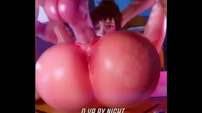 Nadia's Naughty Pleasures - Hot Anime Babe Gets 3D Sex Scenes & Creamy Finish