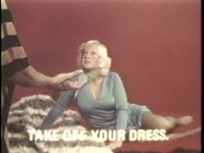 Vintage porn: amazing blonde is so upset at the sight of John Holmes's huge cock