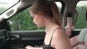 Taxi Driver Fucked Her Tight Pussy Rough at Home - She Had No Cash, Only a Wet Little Hole