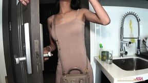 Petite Thai Babe Spread Her Legs For Wild Pounding