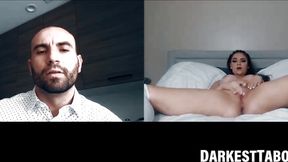 Athena Faris webcam plays with pussy for bald stud