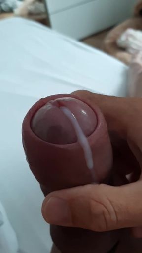 5 minute jerking and cum