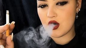Dominant Smoking Break, first cigarette