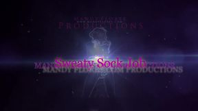 sock job: Mandy Flores