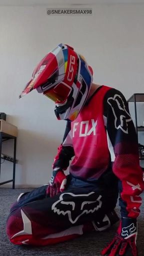 Playing in Mx Gear Cum on Nike Sneakers