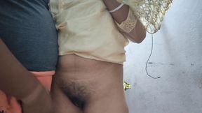 Desi Ladaki Ne Pila Ghagara Pahankar Baju Wale Stepfather Ke Sath Kam Kiya