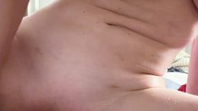 Doubled penetration with toy and fingers
