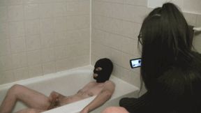 Jerk and pee humiliation (mp4)