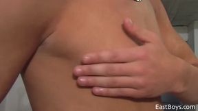 East Boys is showing yet another example what can happen when you leave two hot dudes alone in empty house to do some work. Horny af they just cannot help it , find a table and spend time fucking each other's brains out, just watch them to thrust the