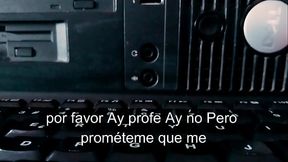 le meto la verga a la putita de mi alumna que me pide que la suba de calificaciones, grita como una grandisima puta, le encanta que se la meta - mexicana cachonda audio caliente