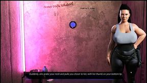 Star Pheriphery [ FUTANARI HENTAI game ] Ep.32 working in the GLORYHOLE to PAY DEBT !