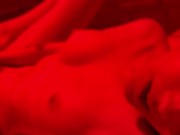 petite goth slut cums multiple times