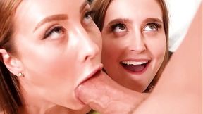 Stepdad and Stepdaughter�s Naughty Secret�Will the Neighbor Join In?