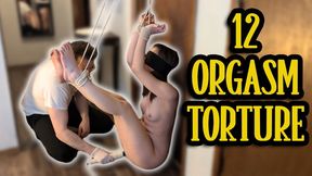 12 Orgasms for Tied Up Girl