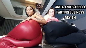Anita and Isabella farting business review