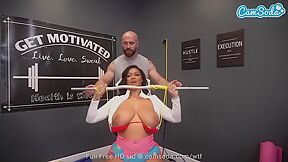 Busty Pounded By Trainer - Danny Steele And Ashlyn Peaks