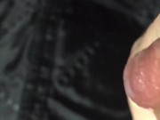 Milking milk with a breast pump to the last drop - close-up - Lactation - Milky tits