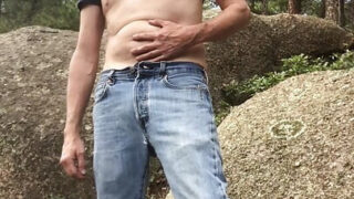 Melancap – lelaki kulit putih dengan zakar besar sialan punggung