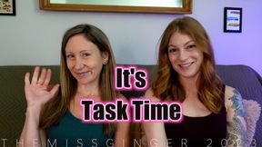 It's Task Time!