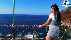 Sexy Spanish Latina Teen Gets Outdoor Anal Fuck Thrills