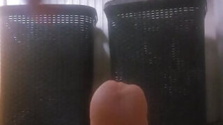 Ung amatör tonåring hemmagjord solovideo av dildo anal onani