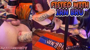 Double Anal Fisting with Irn Bru 4K ft Asian Goddess Miss Patricia Maz Morbid @mazmorbidfetish #fisting
