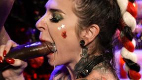 ”Joanna squels with delight with Rob's prick”