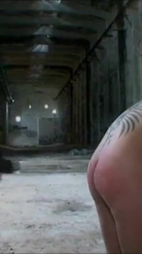 Petite in bondage humiliating tits pinching