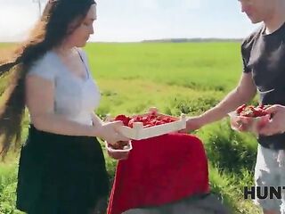 HUNT4K. How much would it cost to screw your Girlfriend with Large boobs?