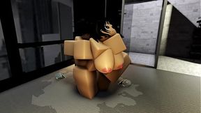Quick hot session with my horny&#x1F975; pal on Roblox