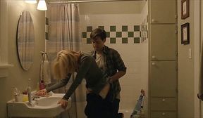 Softcore fuck in the bathroom