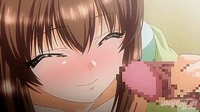 When she puts the ring on, she kisses her Step sister-in-law, takes out her dick, gives her a blowjob, and puts it on.