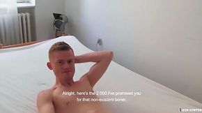 Soft Ginger Takes large penis And Cumshot