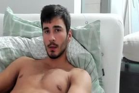 trendy young fellow Jacking In webcam