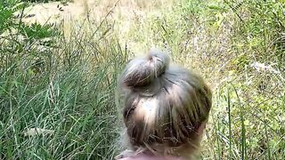 Real Outdoor Sex on the River Bank after Swimming (POV)
