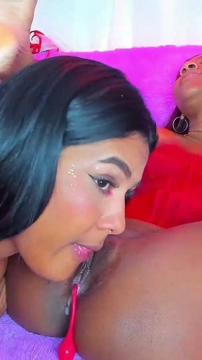 Hairy Pussy Vs Shaved Pussy: Battle of Intense Licking and Loud Moans