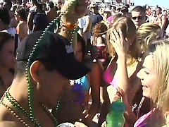 Insatiable young cocksuckers just want to party on spring break