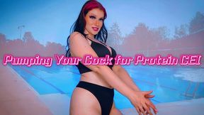 Pumping Your Cock for Protein CEI