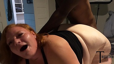 BBC BULLS RUN A TRAIN ON SSBBW REDHEAD PAWG JULIE GINGER
