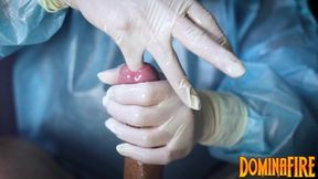 Finger Sounding & Edging By Sadistic Nurse - Domina Fire