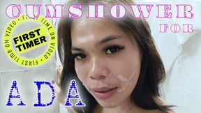 Ada's cum in my ass: Ada's cock in my ass and a facial in return