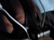 Cumming With Estim In Chastity