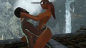 Skyrim 3d Porn! Hot Medieval Sex Between A Warrior And A Beauty