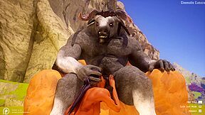 Maya Serves Her Minotaur Lord